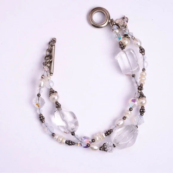 Tres Jolie, 3 piece set, luxury vintage included necklace, earrings,bracelet A30 - Picture 4 of 5